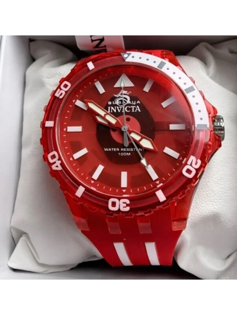 Invicta Subaqua Chromamode Men's Watch Water Resistant - Diving- 44mm Red 🔥